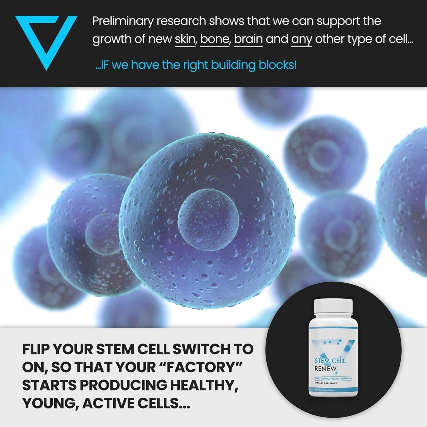Amazon.com: Stem Cell Renew | Boost Your Natural Supply of Stem